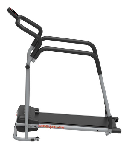 Imagen 2 de 2 de Cinta de correr eléctrica Athletic Works Safe Walking 220V negra