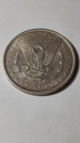 Moneda Dólar Morgan 1898 Excelente 26,7g Plata 900 (Usado)