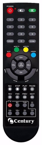 Receptor Parabolica Century Midiabox - H D T V ( Globo Hd )