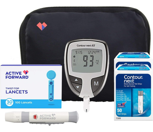 Contour Next Ez Diabetes Testing Kit | Contour Next Ez Blood