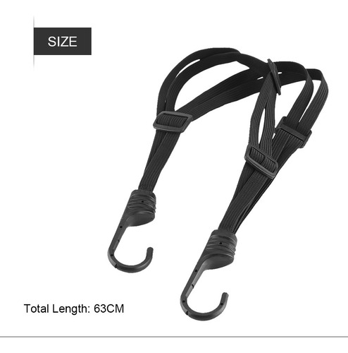 Correa Elástica Para Casco De Motocicleta 63 Cm