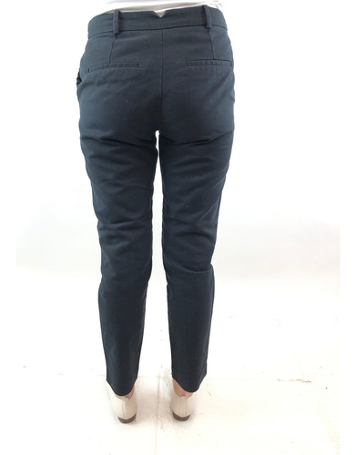 Pantalón Mango Xs Color Azul (Usado)