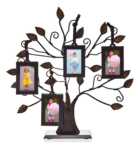 Klikel Bronce Arbol Genealogico Vida Centerpiece Pantalla 4