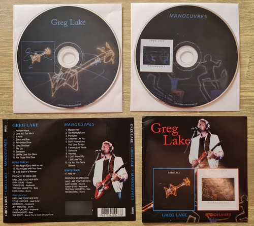 Greg Lake - Greg Lake / Manoeuvres ( Con Bonus Tracks)