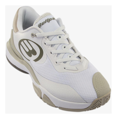 Zapatillas Bullpadel Flow Hf 22i Padel Mujer Blanco/kaki Rex