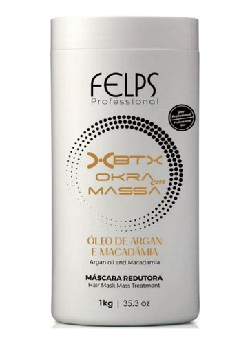 Kit 3 Felps Profissonal Btox Okra 1kg +