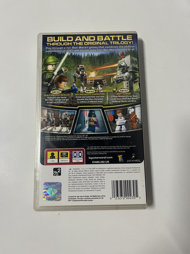 Jogo Para Psp Star Wars Lego Ii The Original Trylogy (Recondicionado)