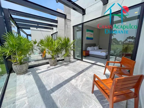 Cad Marelas 3. Terraza Con Alberca, Jacuzzi Y Jardín