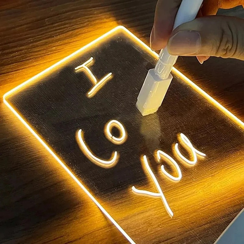 Note Board Creative Led Night Light Usb Message Board