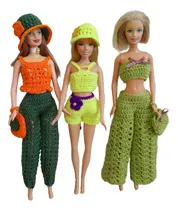 Comprar Ropa Para Muñeca Barbie Tejida A Crochet