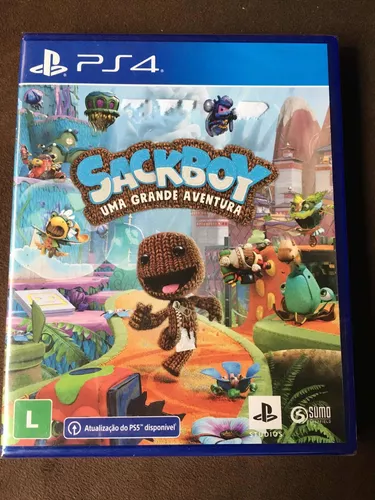 Jogo Ps4 Sackboy Uma Grande Aventura PS4 Midia fisica Novo Pronta Entrega