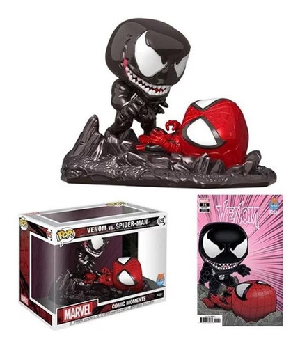 Funko Pop Venom  Spiderman Exclusive  Comics Marvel Iron Man