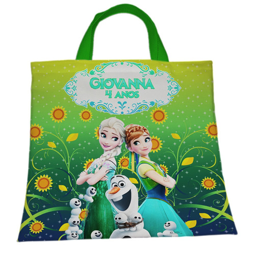 5 Bolsa 30x30 Personalizada  Qualquer Tema C\ Foto