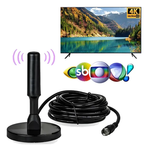 comprar Antena 4k Hdtv Samsung LG Smart Led Lcd Int\u002Fext Uhf  4,3mts