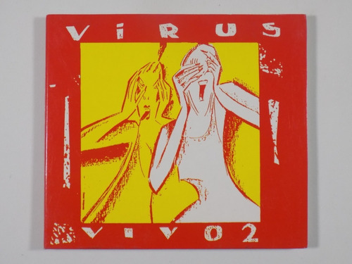 Virus Vivo 2 Cd Argentina Digipack New Wave Pop Rock Rmstr08