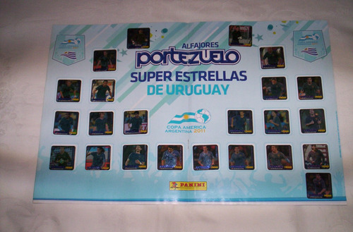 Copa America 2011 Stikers Portezuelo Completos.leer..