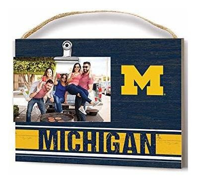 Kh Sports Fan Team Colors Michigan Wolverines Clip X9z4w