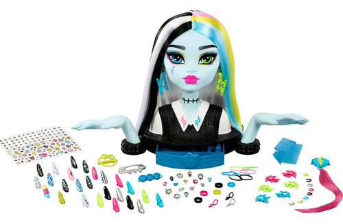Muñeca Frankie Stein Peinar 65 Accesorios Monster High W.
