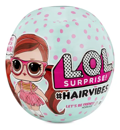 Muñeca L.o.l. Surprise! Hairvibes 15 Sorprisas Y Cabello