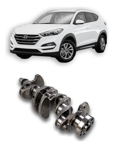  Eixo Virabrequim Hyundai Tucson 2.0 16v Flex F4na