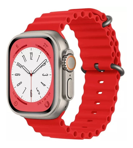 Correa Ocean Para Apple Watch Reloj Inteligente Deportivo 