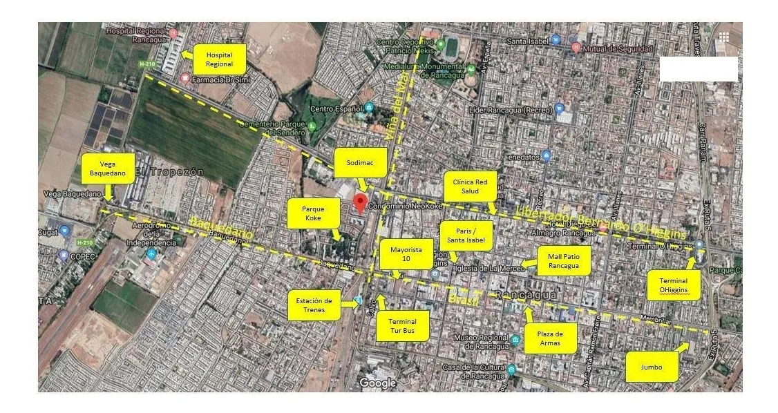 Imagen 5 de 29 de 3d1b Nueva De Koke 1101, Rancagua Sin Comisión Corretaje