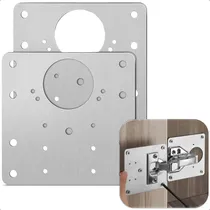 Comprar Pack X2 Placas Reparadoras De Bisagras Placas De Montaje