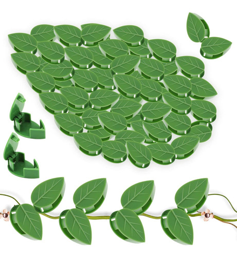 30 Clips Autoadhesivos De Fijación A La Pared De Plantas Par