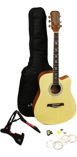Kit De Guitarra Acústica Rockjam Premium, Bolsa De Gui...