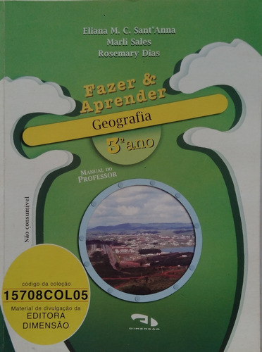 Fazer & Aprender Geografia 3°ano Manual Do Professor