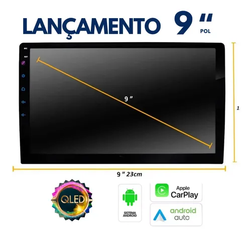 Central Multimidia 9pol 4gb 64gb Octacore Melhor Q Pioneer