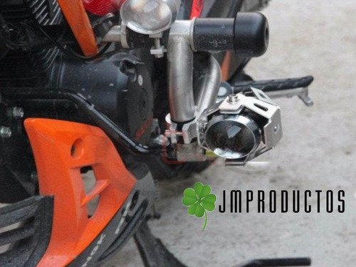 Imagen 7 de 7 de Pack 02 Focos Neblinero Led Para Moto Transformers