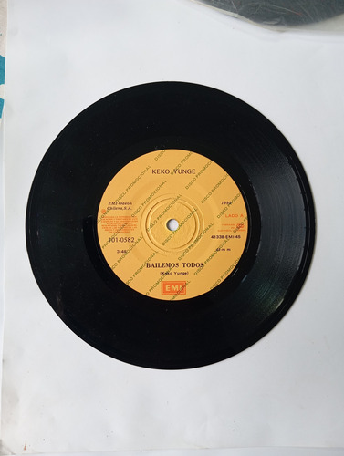 Vinilo Single De Keko Yunge Bailemos Todos ( B145 (Usado)