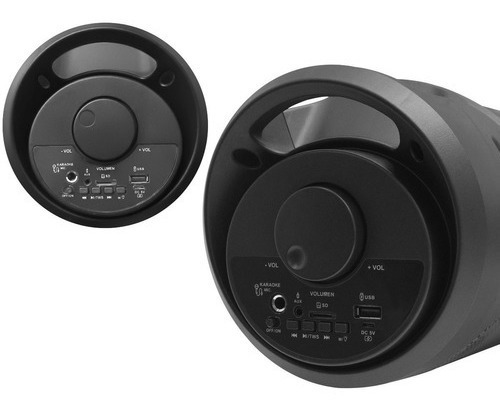 Imagen 7 de 7 de Parlante Spica Sp-x84 Bluetooth Portatil Led Rgb Inalambrico Negro