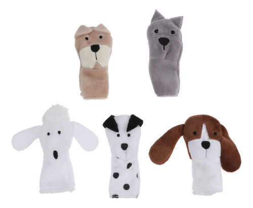 5 Muñecos De Peluche Con Forma De Animal, Cuento Educativo