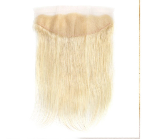 Protesis Frontal Pelo Natural Indetectable 45cm Rubio Lacio