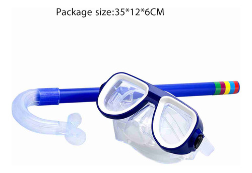 Set De Gafas Para Niños De 6 A 14 Años, Máscara De Buceo Y N