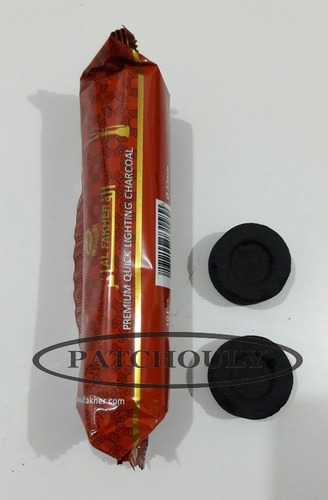 Imagen 2 de 10 de Carbón Narguile Shisha Hookah Leña Premium Encendido Rápido