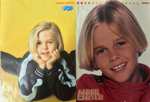 Aaron Carter Colección Notas, Posters, Etc Revistas 96-2000 (Usado)