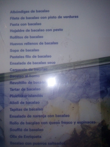 Imagen 3 de 3 de Recetario Recetas De Bacalao Nuevo Sellado
