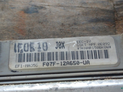 F07f-12a650-ua Ford Aerostar 90 Pcm Computadora De Motor