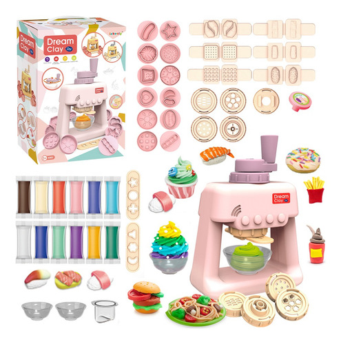 Play Doh Set De Helados Y Sushi Plastilinas De Colores 42p