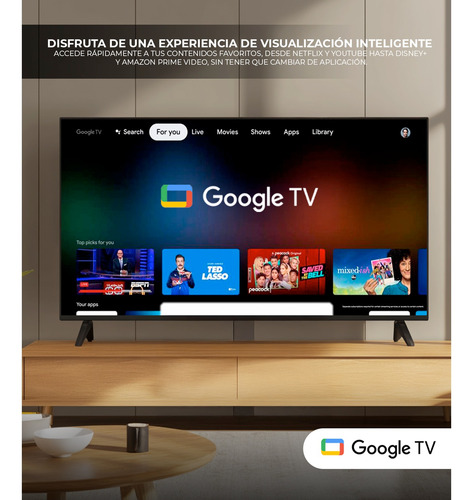 Pantalla Tcl 40 Pulgadas Full Hd Led Smart Tv Google Class