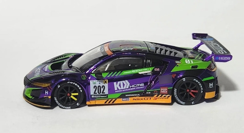 Miniatura Pop Race Eva Rt Test Type-01 Honda Nsx Gt3