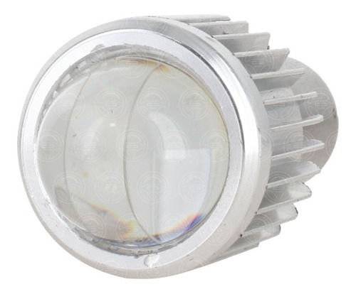 Foco Proyector Hiper Led Lupa Bicolor Motocicleta H4 Ba20d