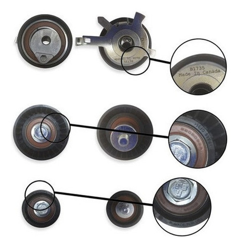 Kit Tiempo Ford Focus Zetch 2000/2005 Motor 2.0 Gates