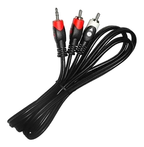 Cable Miniplug 3.5mm A 2 Rca Para Pc Notebook Audio
