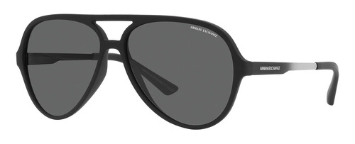 Lentes Solar Armani Exchange Ax4133s 807887 Negro Mate Nuevo