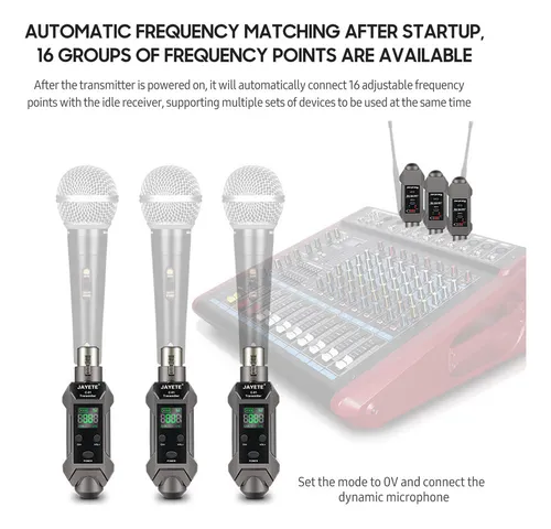 Receptor De Audio C-01 48v Con Transmisión Phantom Jayete