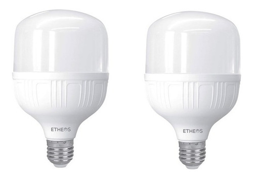 Lampara Led Alta Potencia 50w Luz Fría Galponera E27 X 2uni